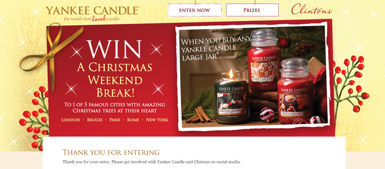Activation x Yankee Candle